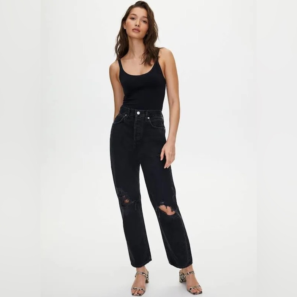 AGOLDE 90s jeans washed black